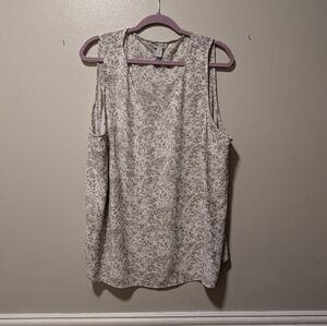 Nine West Cheetah Sleeveless Top 2X